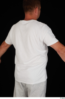 Louis dressed sports upper body white t shirt 0006.jpg